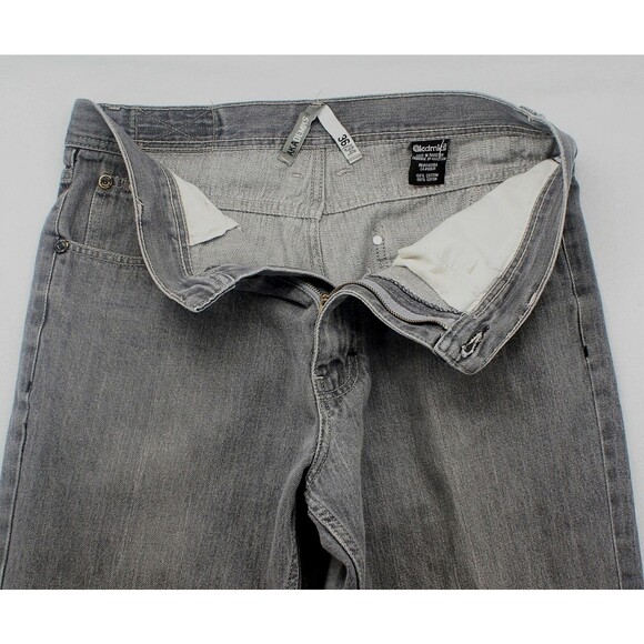 AKADEMIKS Jeans Men's Size 34x31 Grey Cotton Streetwear 6 pockets Denim Pants - Picture 4 of 7